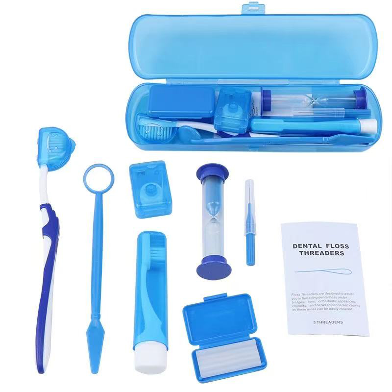 Teeth Whitening Brush - Portable Travel Dental Orthodontic Oral Cleaning