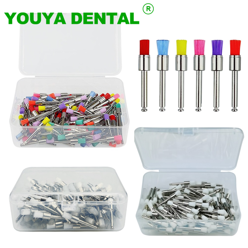 100pcs/Box Dental Polishing Br - Teeth Whitening Brush reseña y precio
