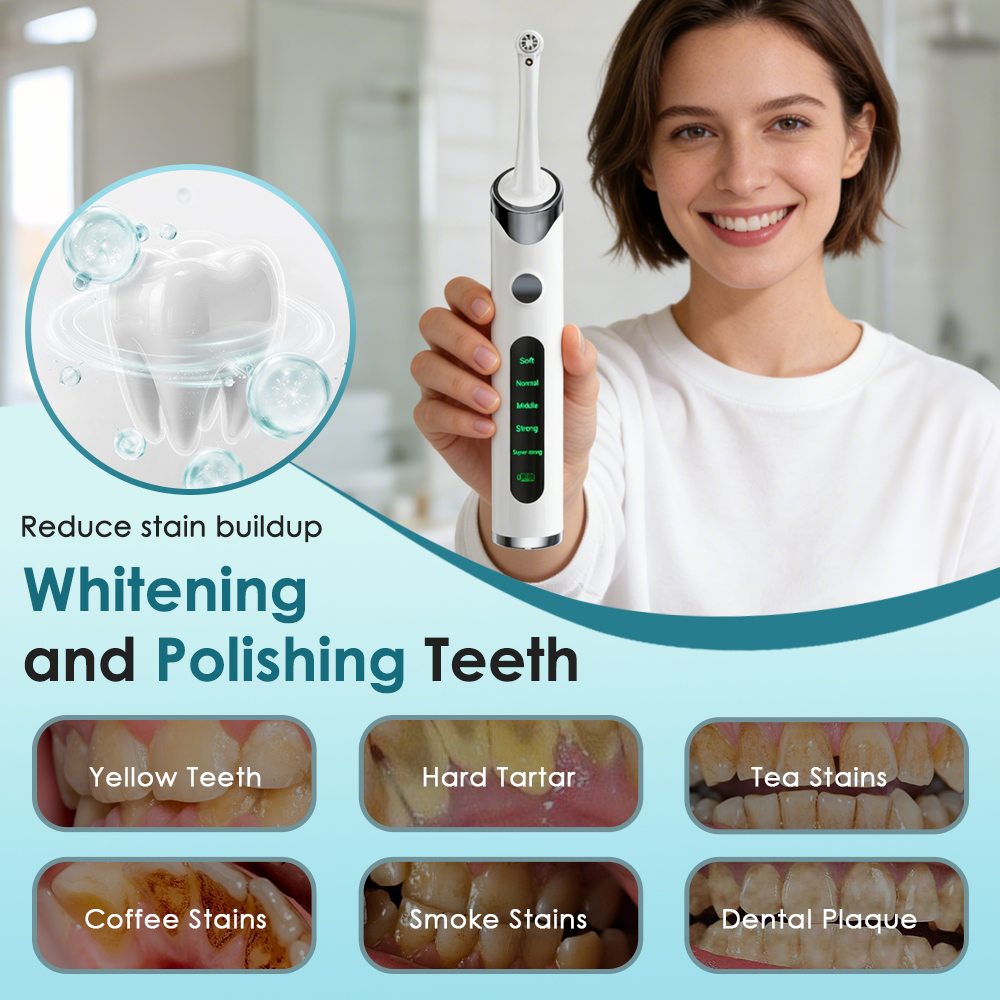 Electric Tooth Polisher Dental - Teeth Whitening Home reseña y precio