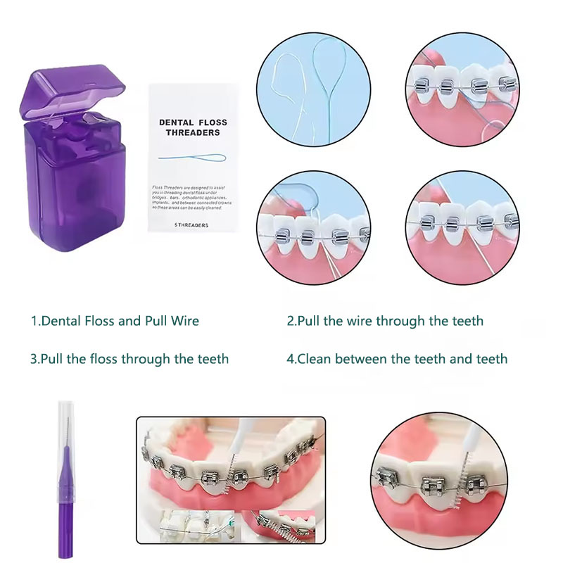 1set Orthodontic Dental Oral C - Teeth Whitening Brush reseña y precio