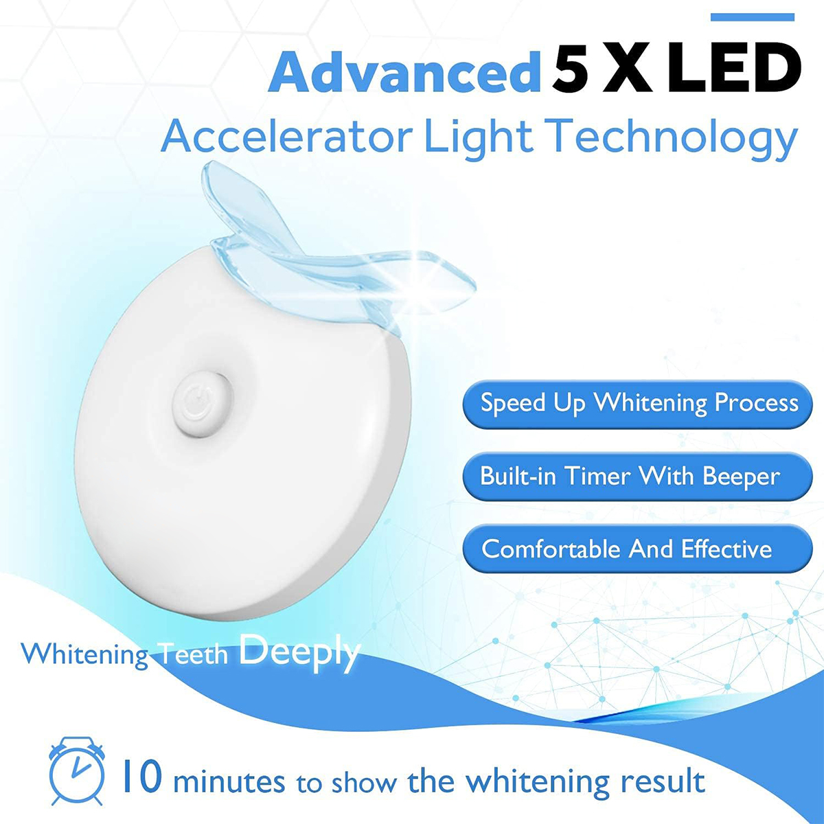 Teeth Whitening Kit - 5X LED L - Teeth Whitening Quotes reseña y precio