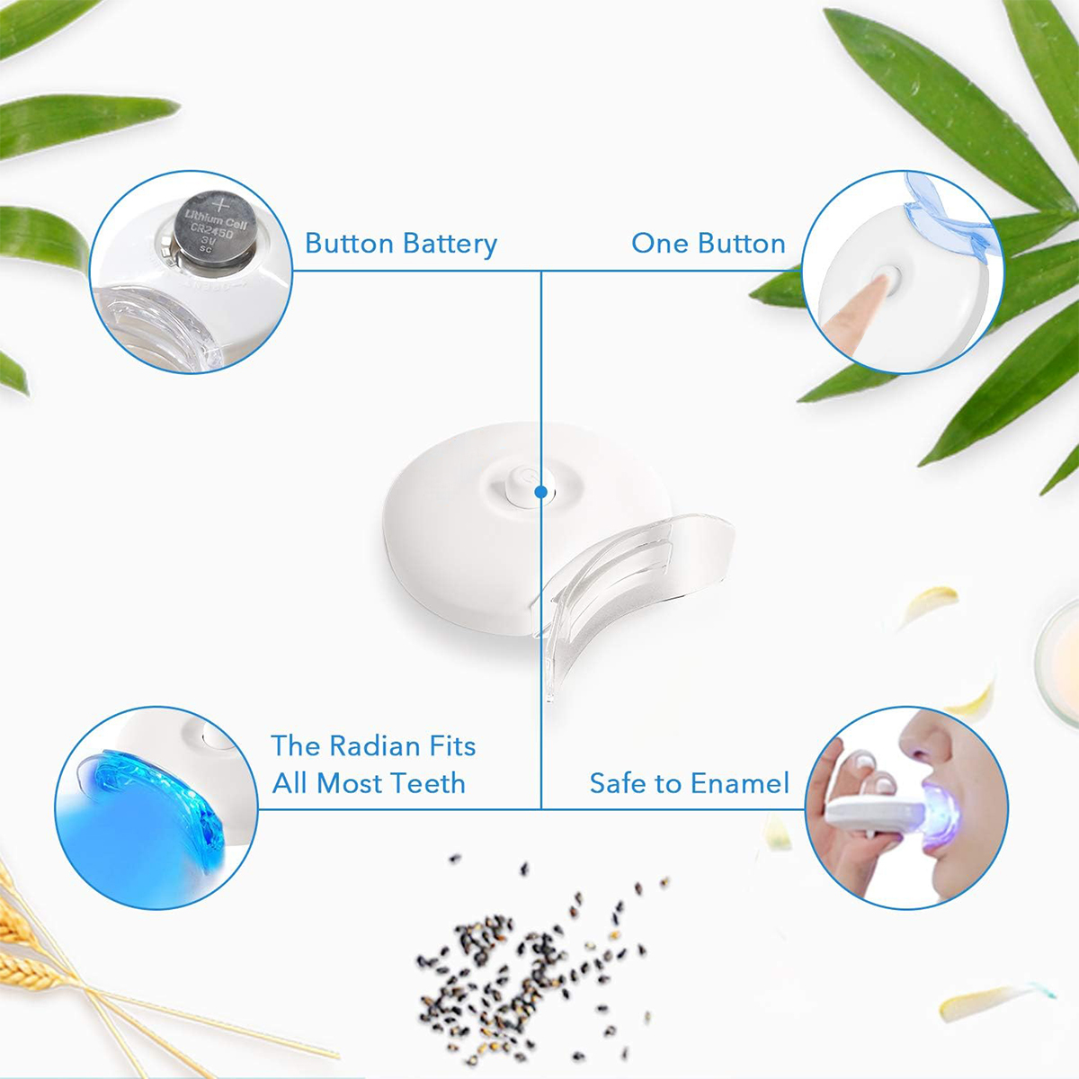 Teeth Whitening Kit - 5X LED L - Teeth Whitening Quotes reseña y precio