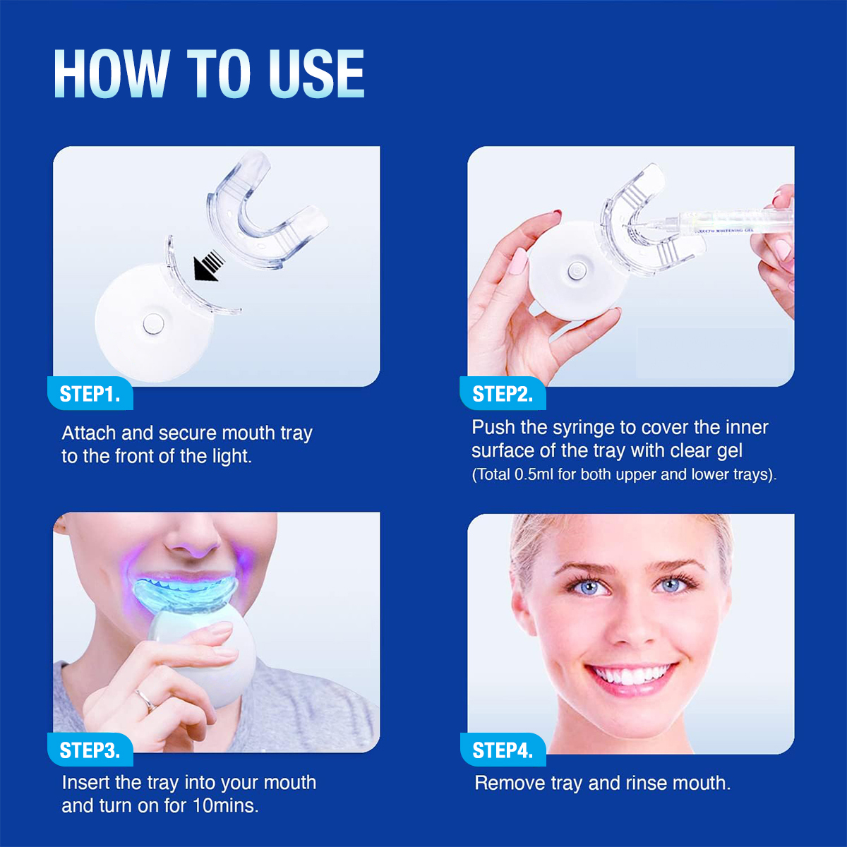 Teeth Whitening Kit - 5X LED L - Teeth Whitening Quotes reseña y precio