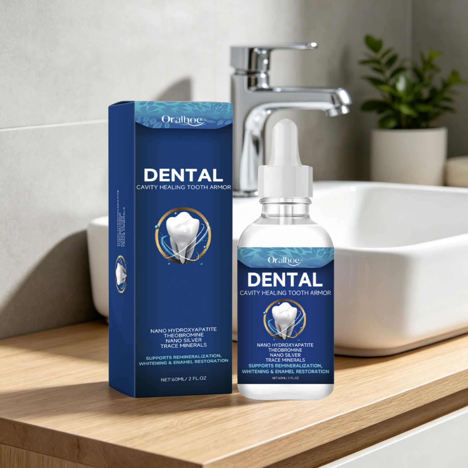 Oralhoe Dental Care Serum Teet - Teeth Whitening Treatment reseña y precio
