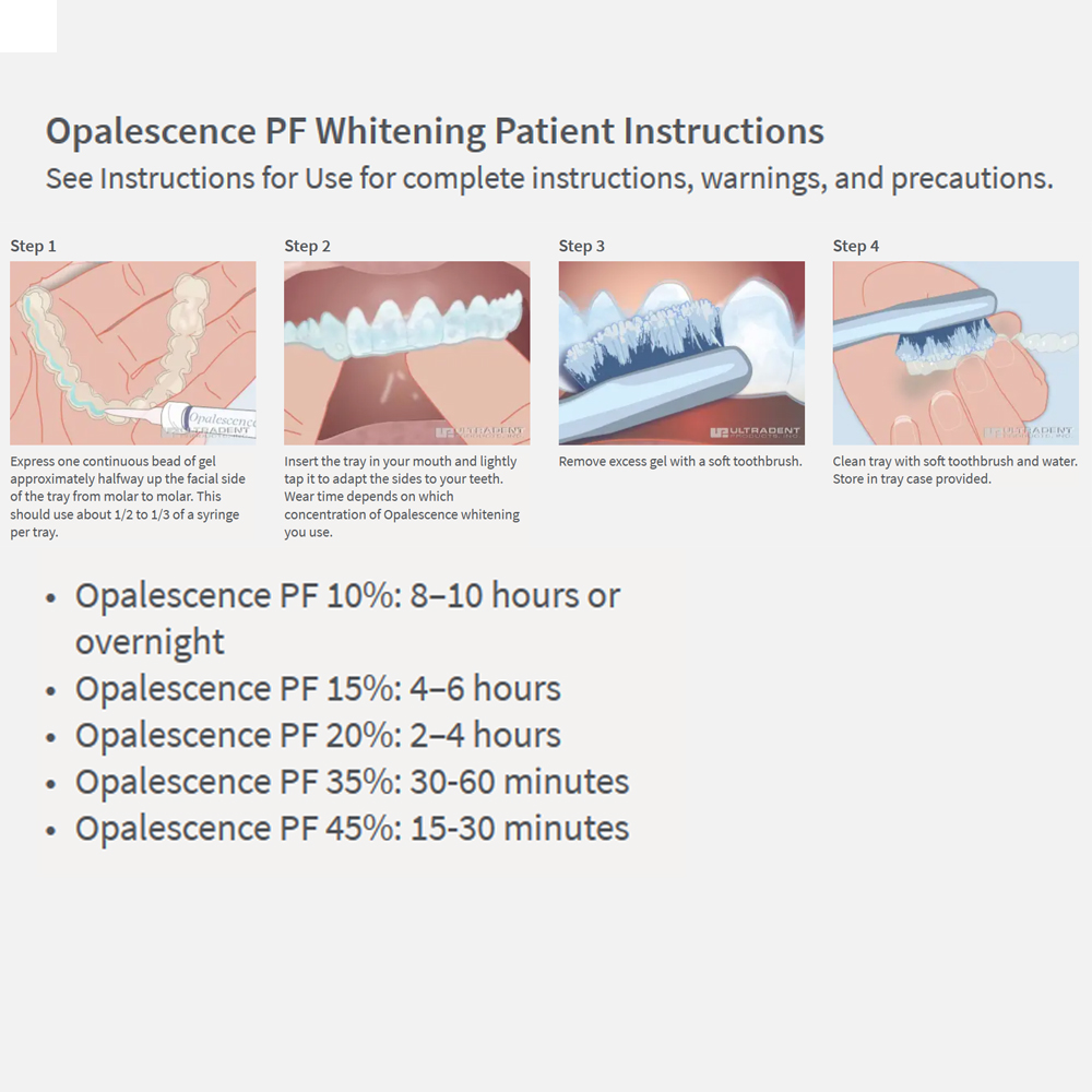 Opalescence Whitening 20% PF 2 - Teeth Whitening In Office reseña y precio