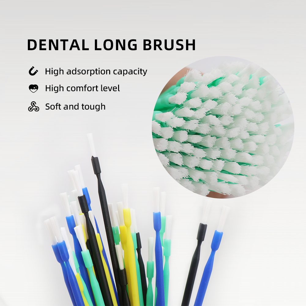 TJDent 100pcs/bag Dental Dispo - Teeth Whitening Brush reseña y precio