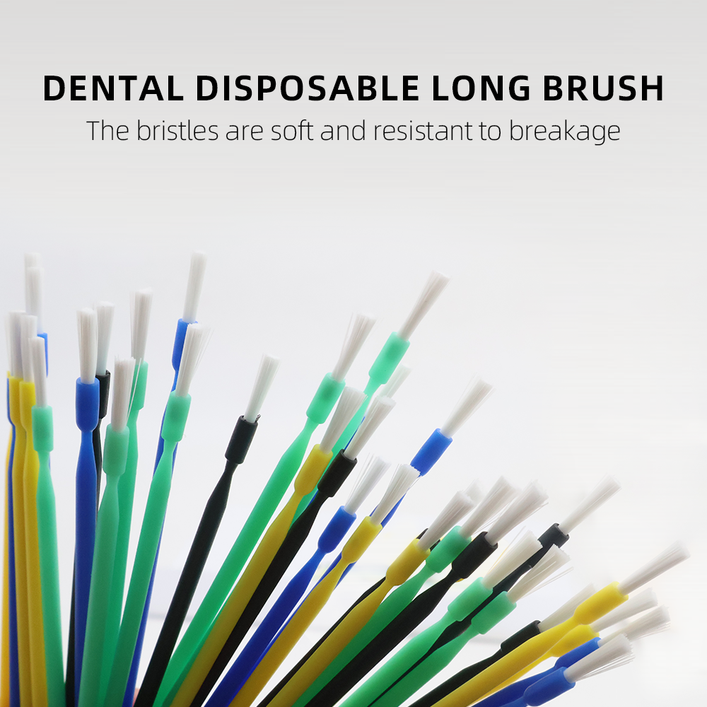 TJDent 100pcs/bag Dental Dispo - Teeth Whitening Brush reseña y precio