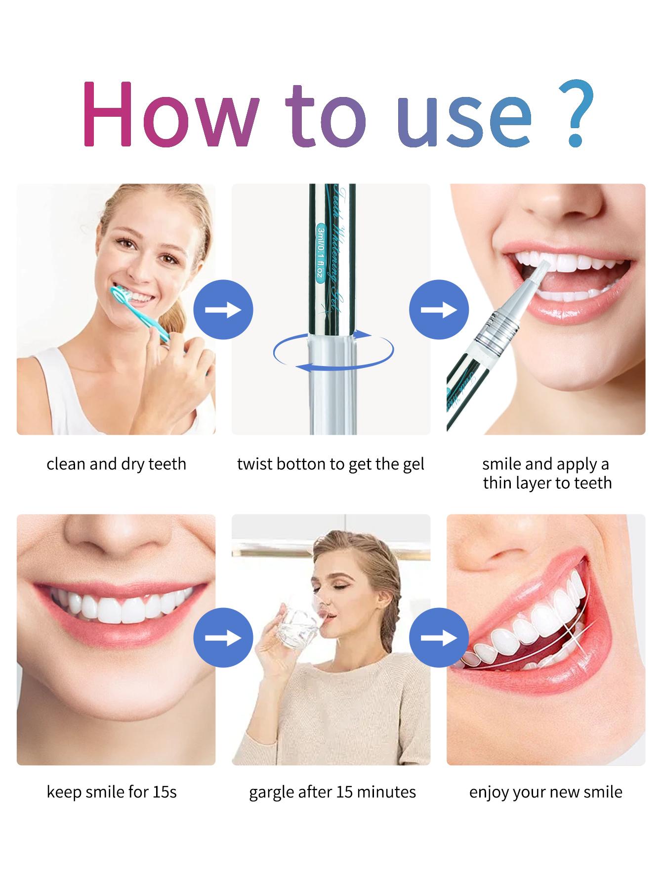 Hedva PAP+ Teeth Whitening Pen - Teeth Paint Whitening reseña y precio