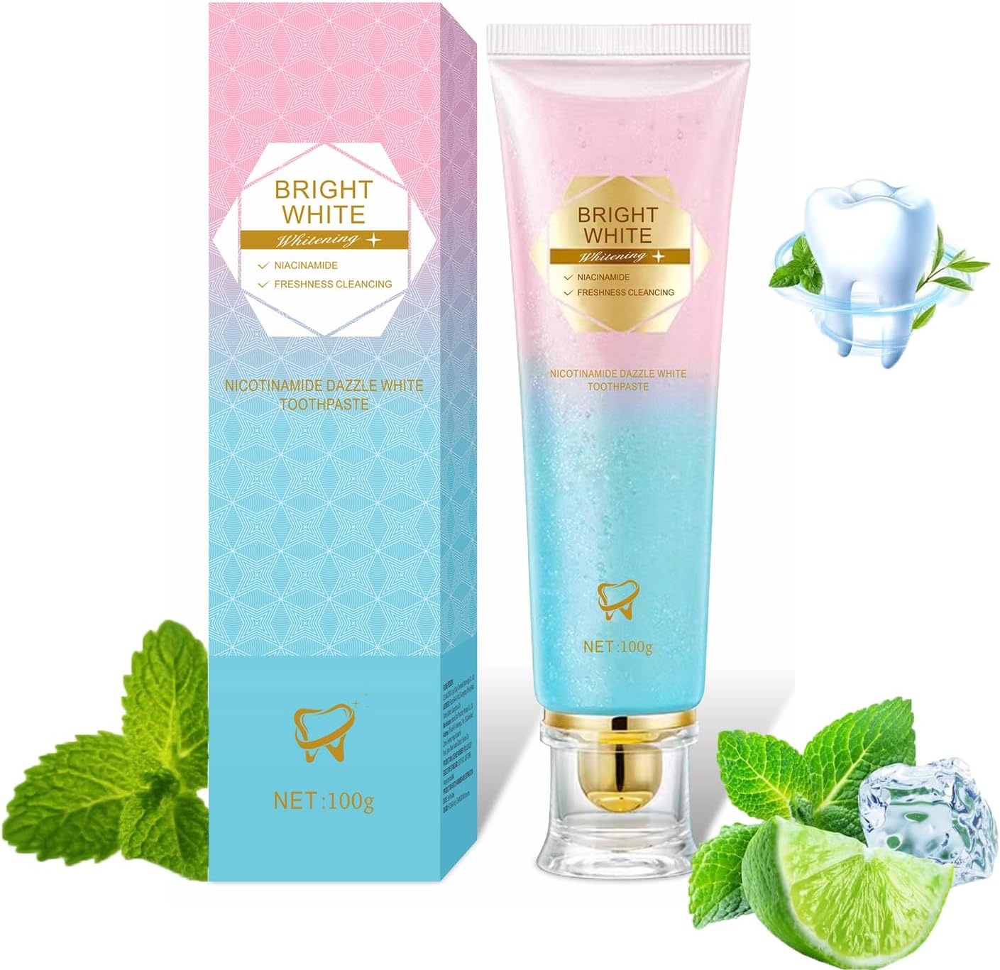 Niacinamide Whitening Toothpas - Teeth Whitening Treatment reseña y precio