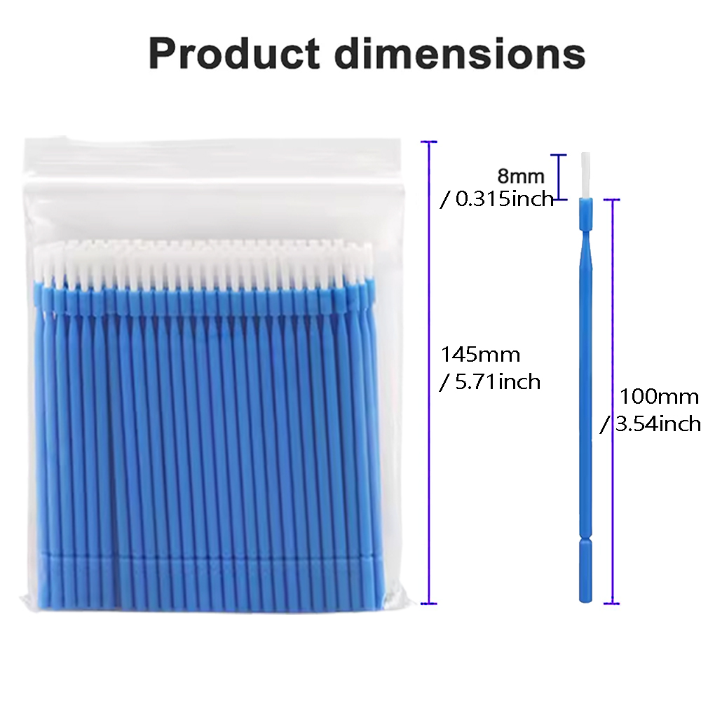 100Pcs Dental Disposable Micro - Teeth Whitening Brush reseña y precio
