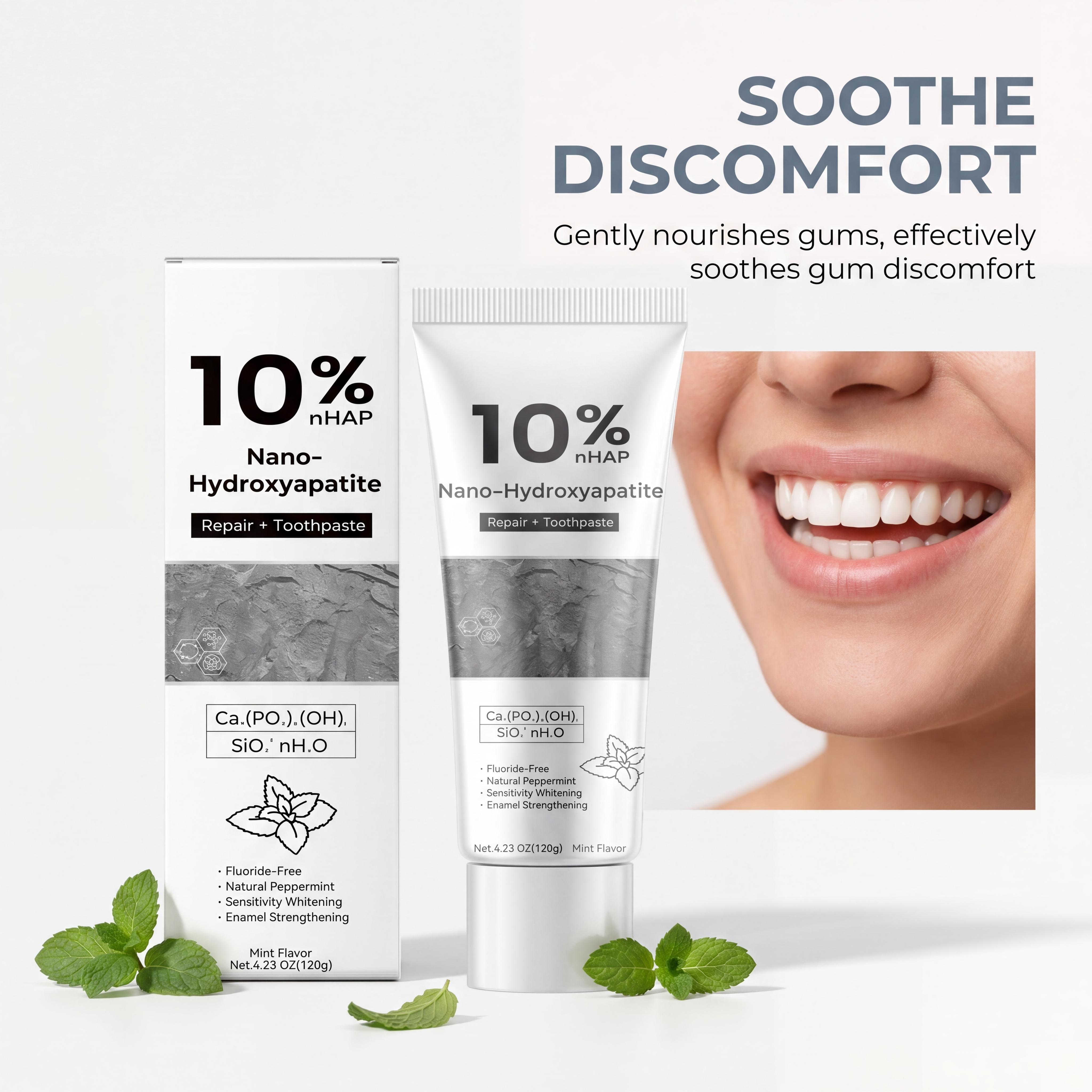 Nano-Hydroxyapatite Toothpaste - Teeth Whitening Treatment reseña y precio