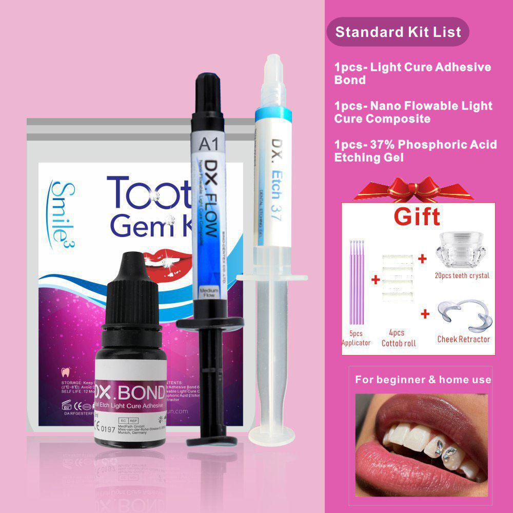 HOT Tooth Gem Kit Teeth Decora - Teeth Whitening Q&M reseña y precio