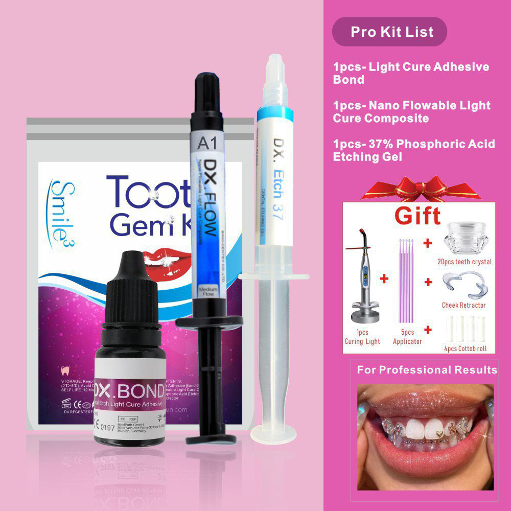 HOT Tooth Gem Kit Teeth Decora - Teeth Whitening Q&M reseña y precio