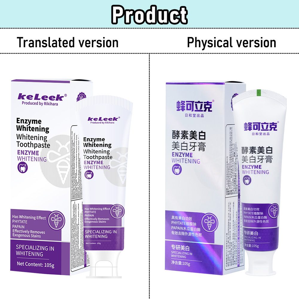 KeLeek Enzyme Whitening Toothp - Teeth Whitening Enzymes reseña y precio