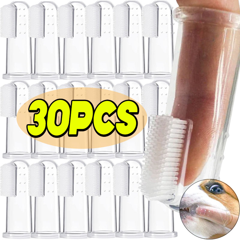 Super Soft Pet Finger Toothbru - Teeth Whitening Brush reseña y precio