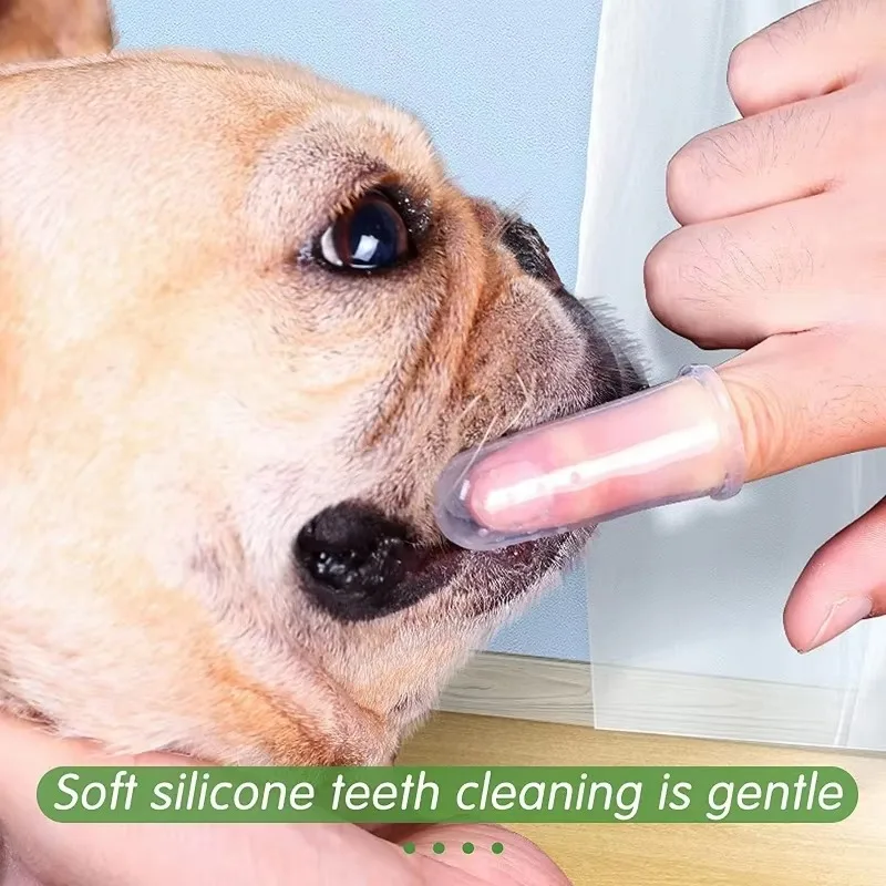 Super Soft Pet Finger Toothbru - Teeth Whitening Brush reseña y precio