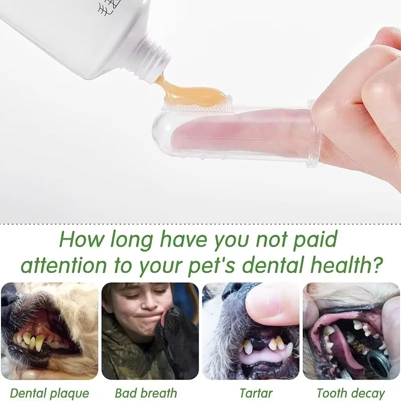 Super Soft Pet Finger Toothbru - Teeth Whitening Brush reseña y precio