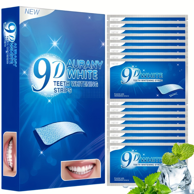 21 Pairs of 9D Aurany White Te - Teeth Whitening Q&M reseña y precio