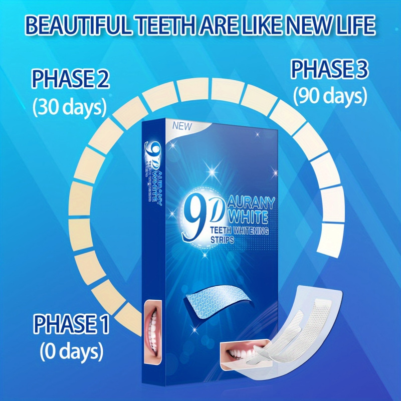 21 Pairs of 9D Aurany White Te - Teeth Whitening Q&M reseña y precio