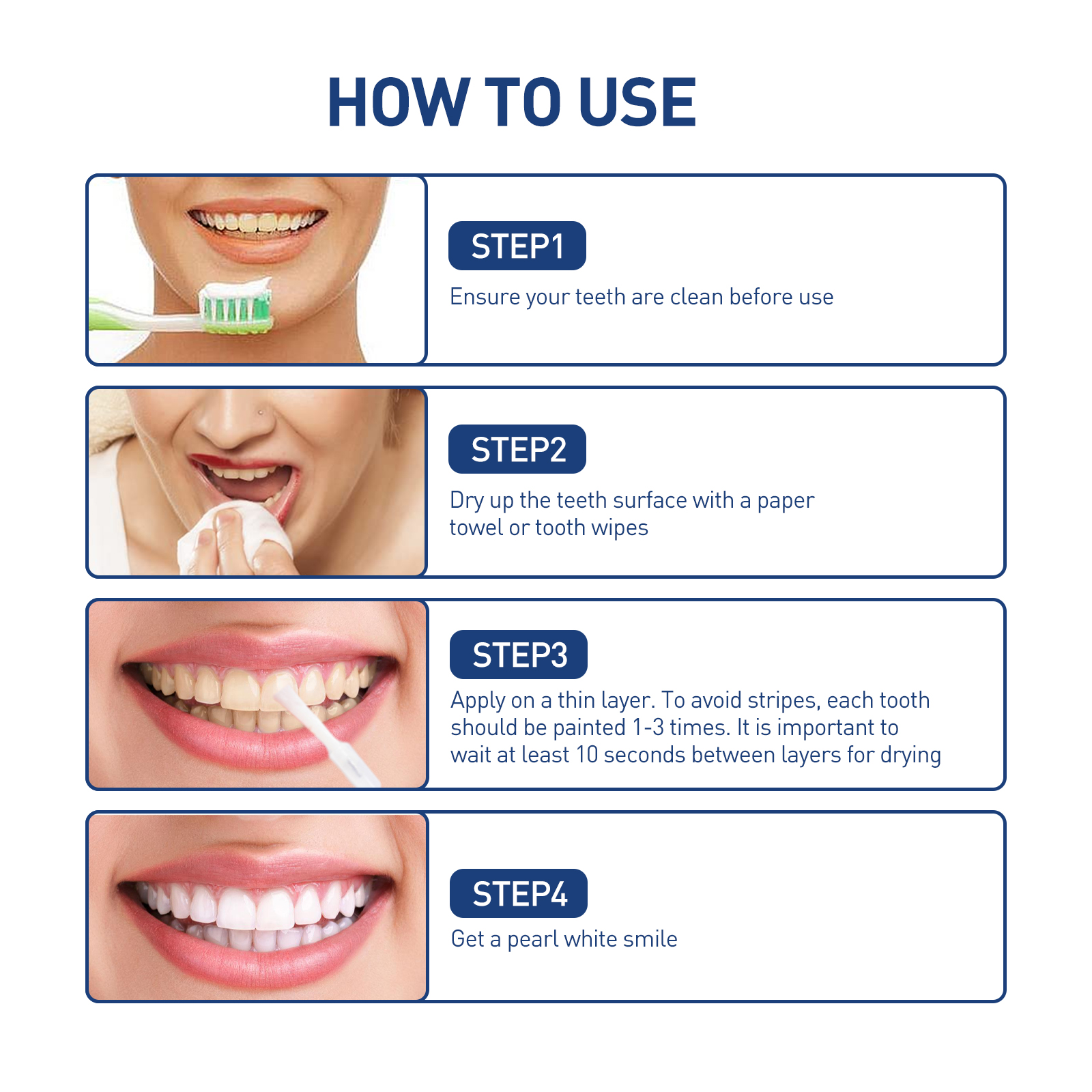 Instant Teeth Whitening Paint  - Teeth Paint Whitening reseña y precio