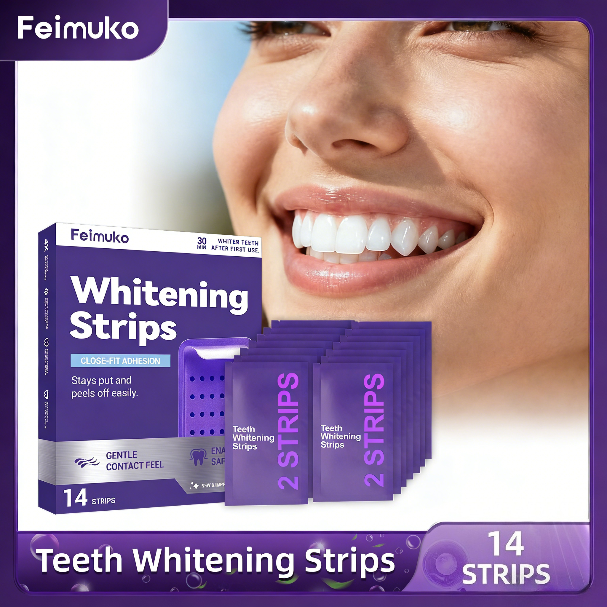 Purple Teeth Whitening Strips  - Teeth Whitening Quotes reseña y precio