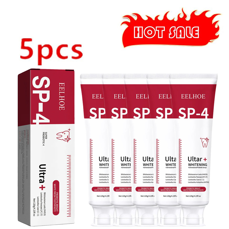 5pcs Sp-4 120g Probiotic White - Teeth Whitening Enzymes reseña y precio