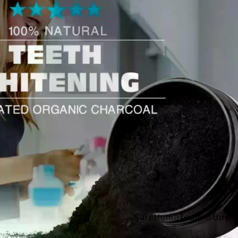 Bamboo Charcoal Powder For Tee - Teeth Whitening Quotes reseña y precio