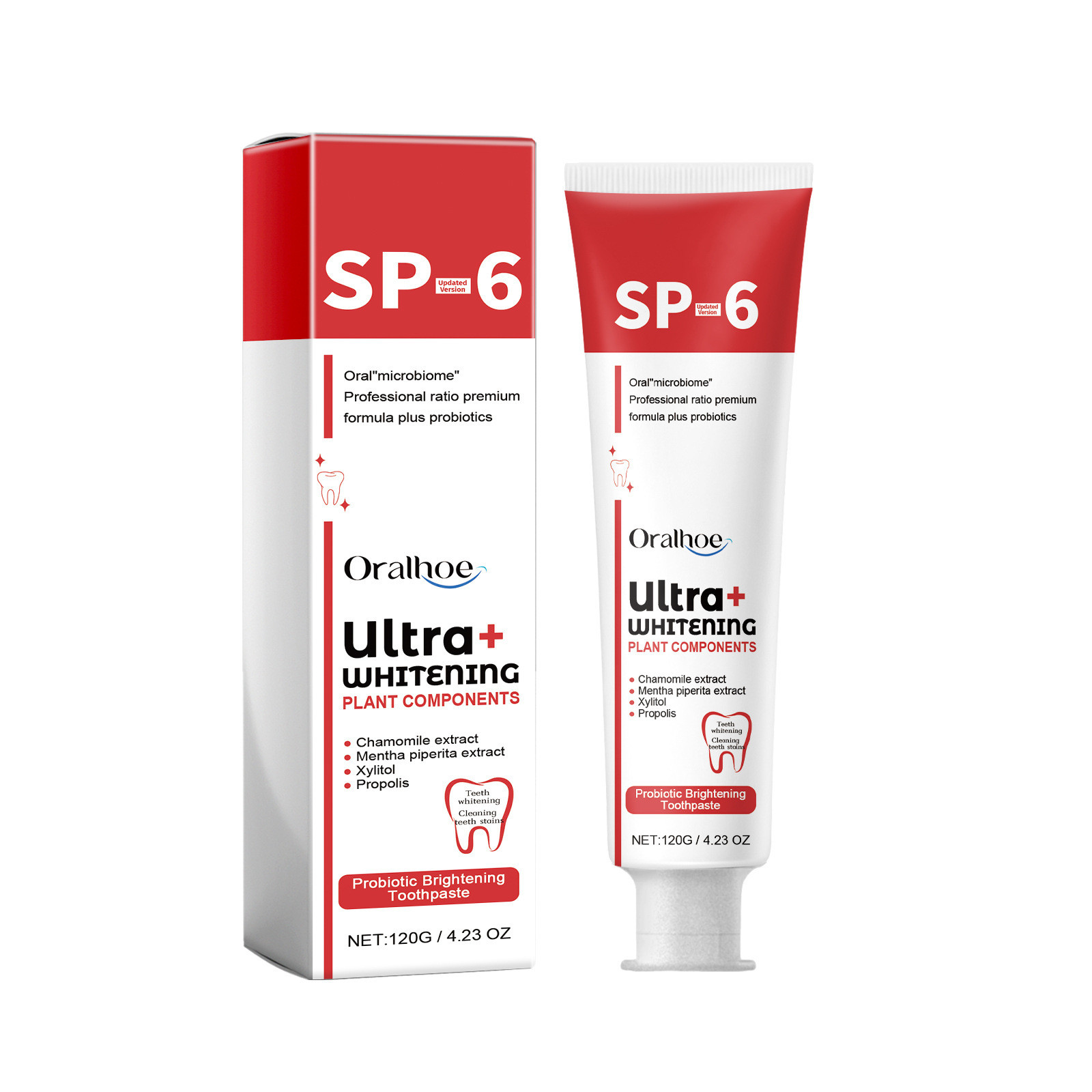 SP-6 Probiotic Whitening Tooth - Teeth Whitening Enzymes reseña y precio