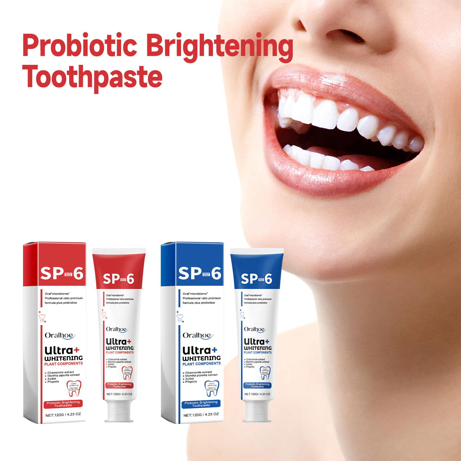 SP-6 Probiotic Whitening Tooth - Teeth Whitening Enzymes reseña y precio