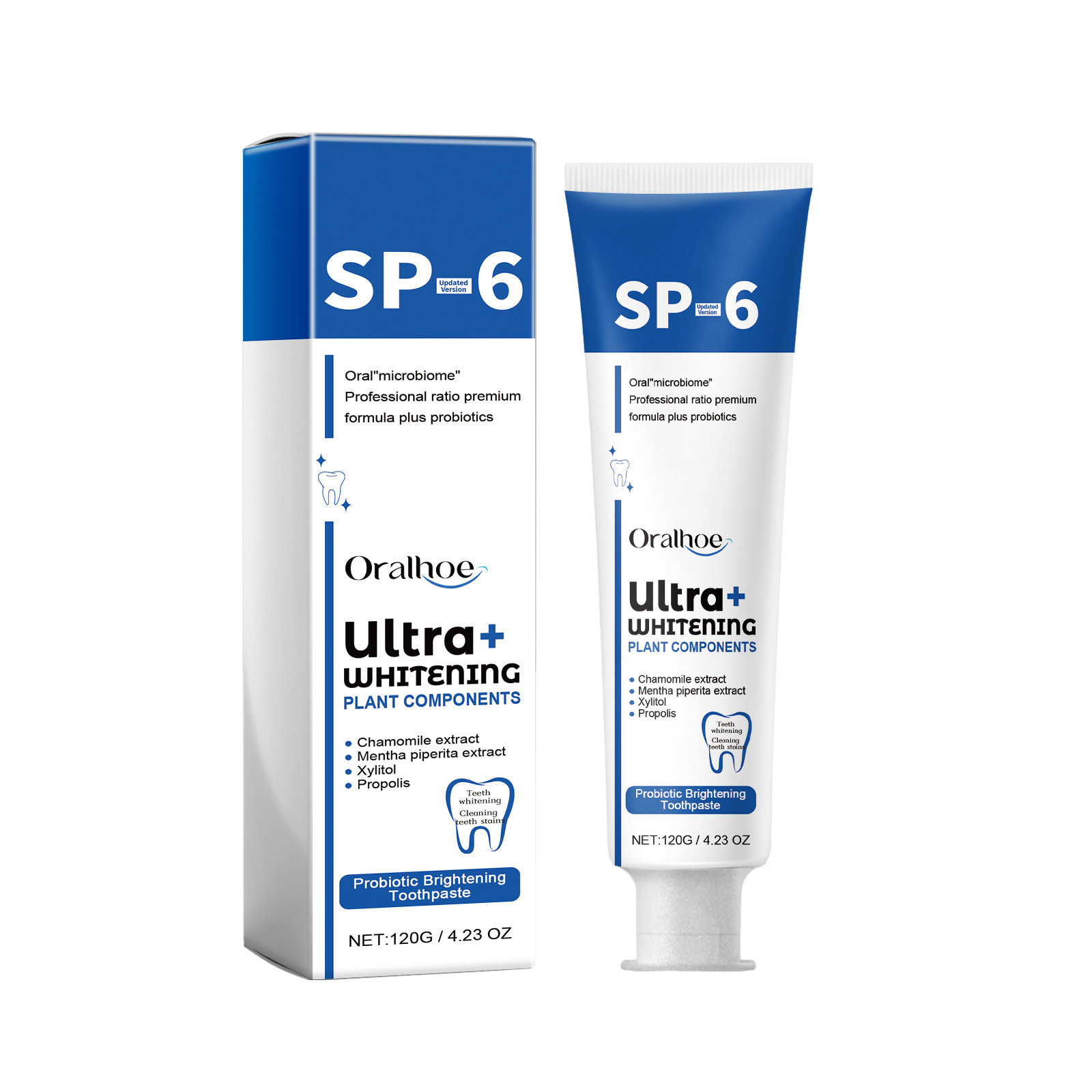 SP-6 Probiotic Whitening Tooth - Teeth Whitening Enzymes reseña y precio