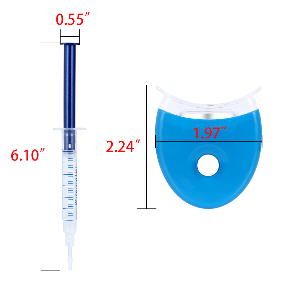 1 set Teeth Whitening 44% Pero - Teeth Whitening Q&M reseña y precio