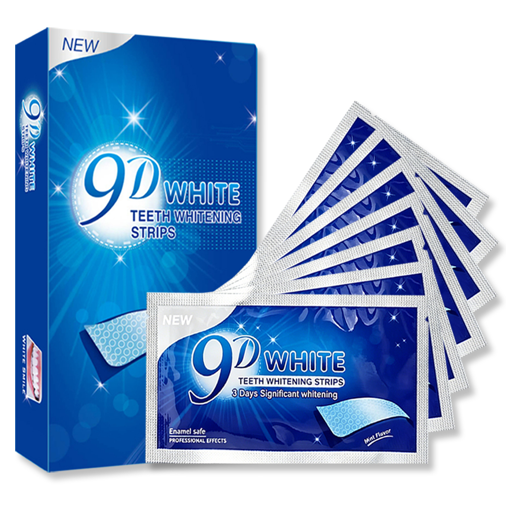 9D White Teeth Whitening Strip - Teeth Whitening In Office reseña y precio
