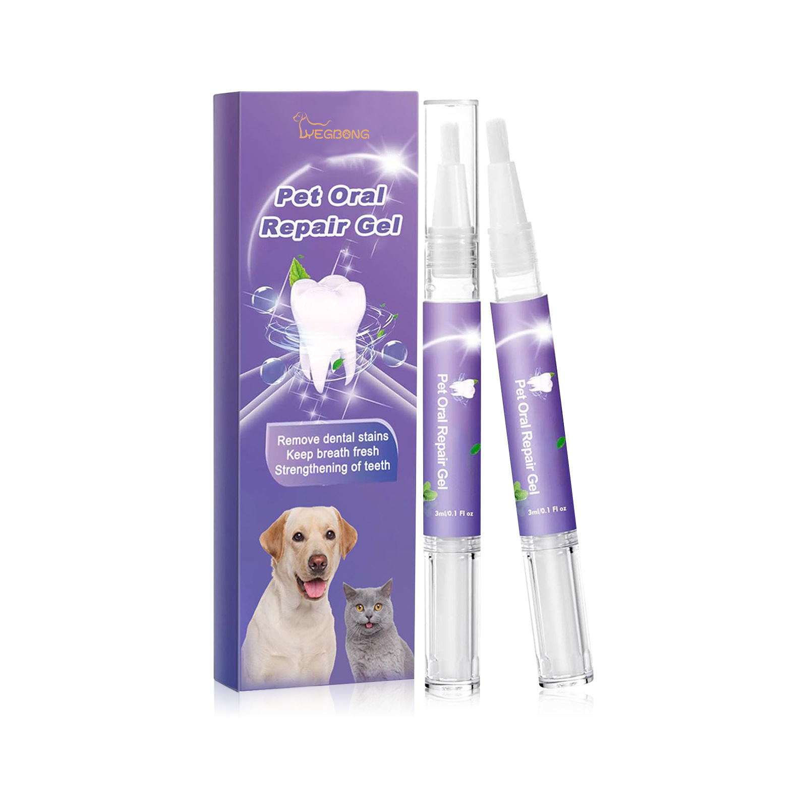 Pet Oral Repair Gel Puppy Tart - Teeth Whitening Q&M reseña y precio