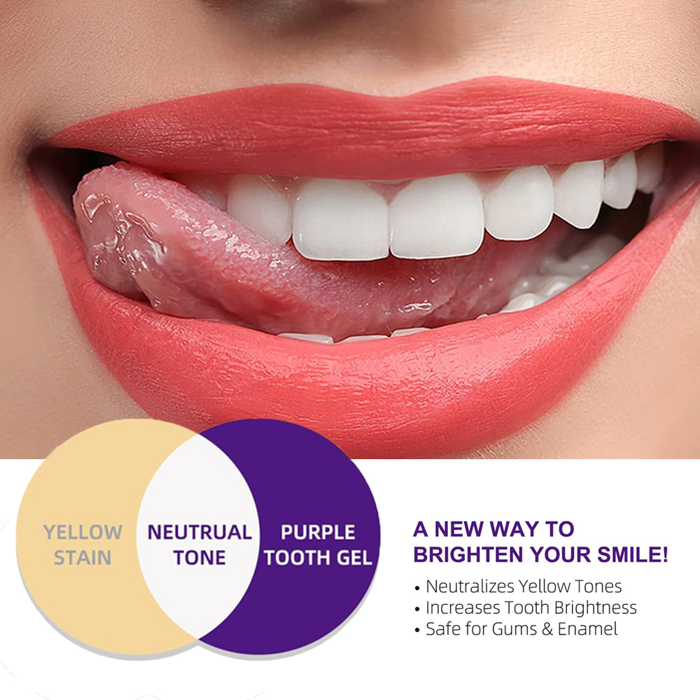 Purple Whitening Toothpaste 30 - Teeth Whitening Treatment reseña y precio