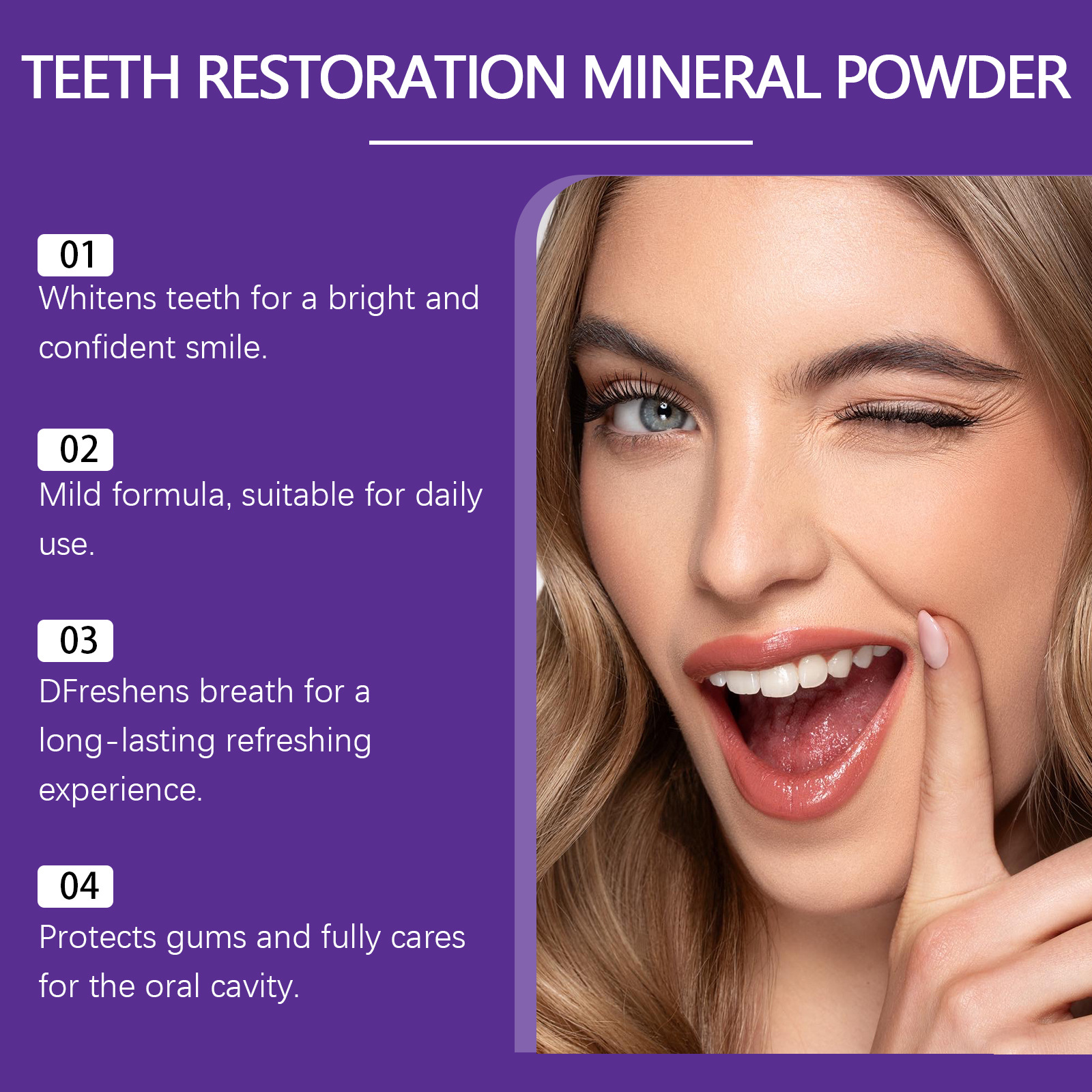 Teeth Restoration Mineral Powd - Teeth Whitening Quotes reseña y precio