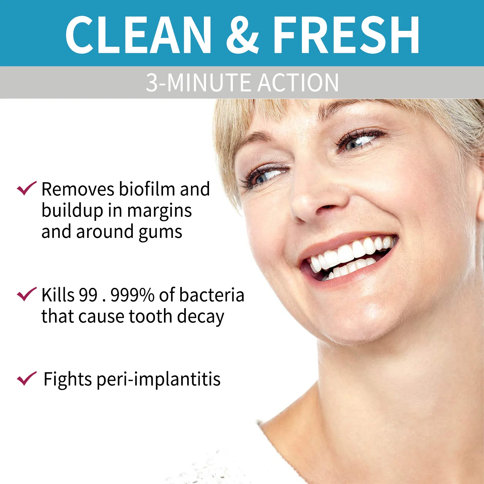 Aligner Denture Cleaner Foam D - Teeth Whitening Treatment reseña y precio