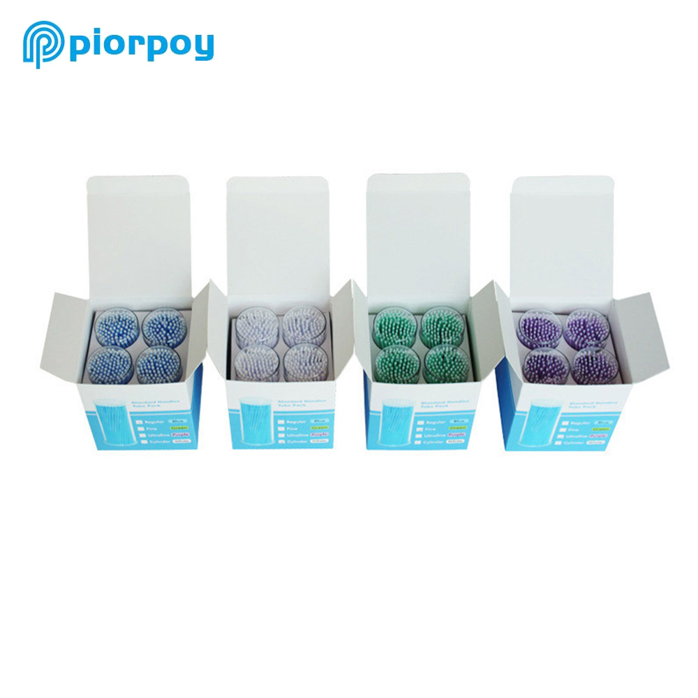 PIORPOY 400Pcs/Box Dental Micr - Teeth Whitening Brush reseña y precio