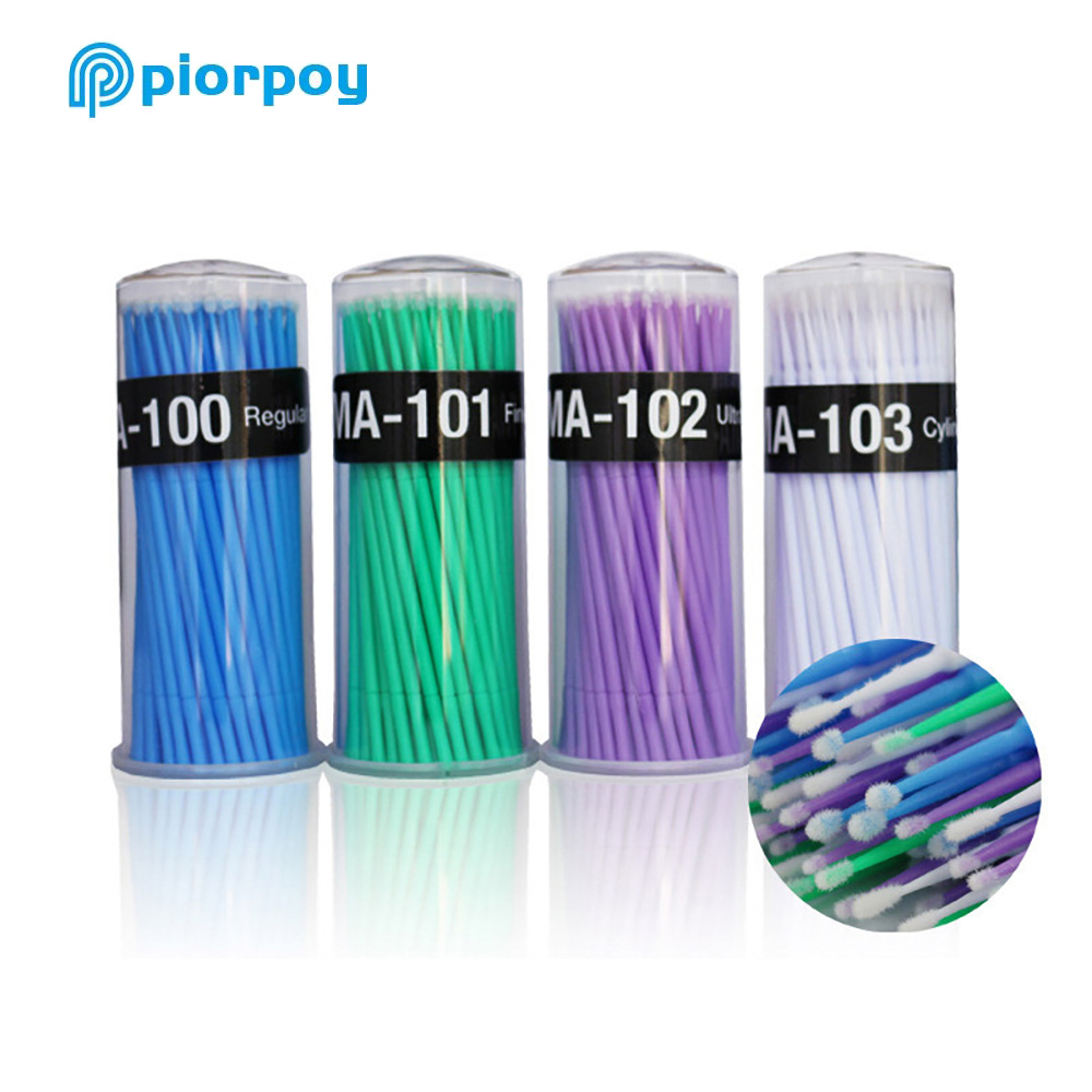 PIORPOY 400Pcs/Box Dental Micr - Teeth Whitening Brush reseña y precio