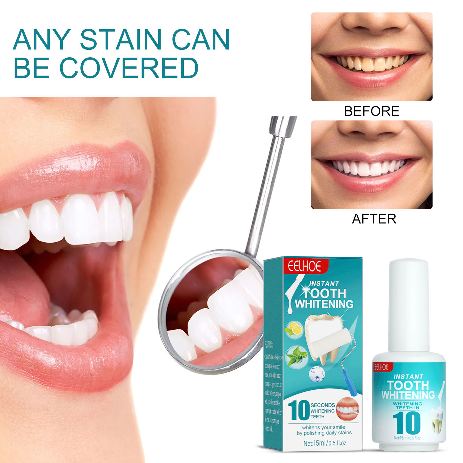 Tooth Whitening Paint Effectiv - Teeth Paint Whitening reseña y precio