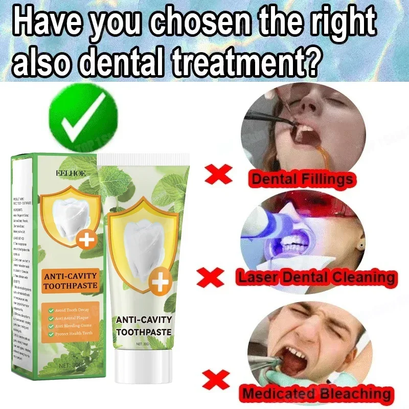 Anti Decay Toothpaste repairs  - Teeth Whitening Treatment reseña y precio