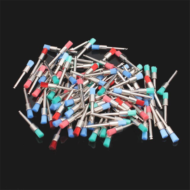 100PCS Dental Polishing Brush  - Teeth Whitening Brush reseña y precio