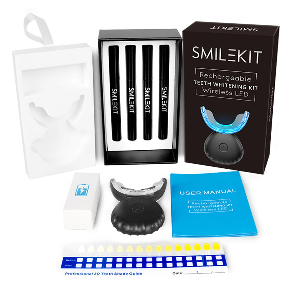 Dental Teeth Whitening Kit Min - Teeth Whitening Q&M reseña y precio
