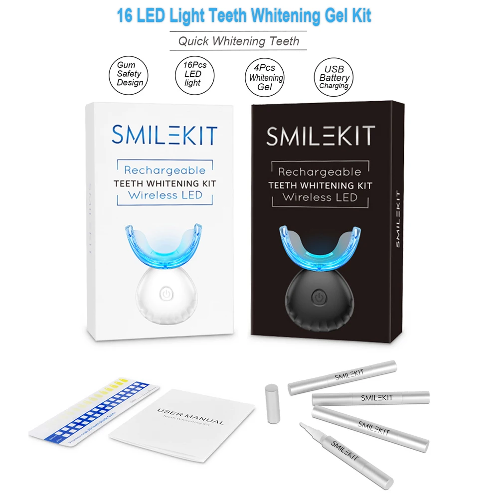Dental Teeth Whitening Kit Min - Teeth Whitening Q&M reseña y precio