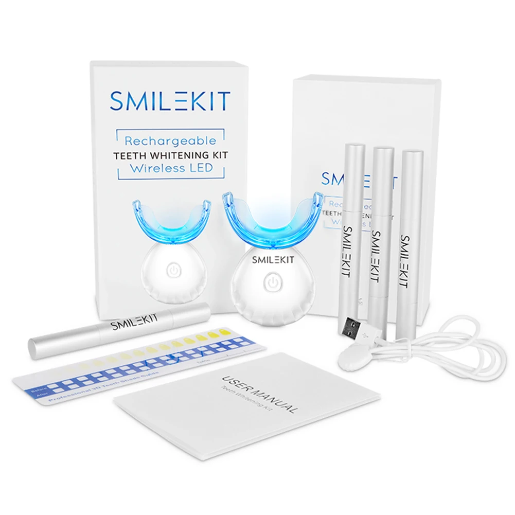 Dental Teeth Whitening Kit Min - Teeth Whitening Q&M reseña y precio