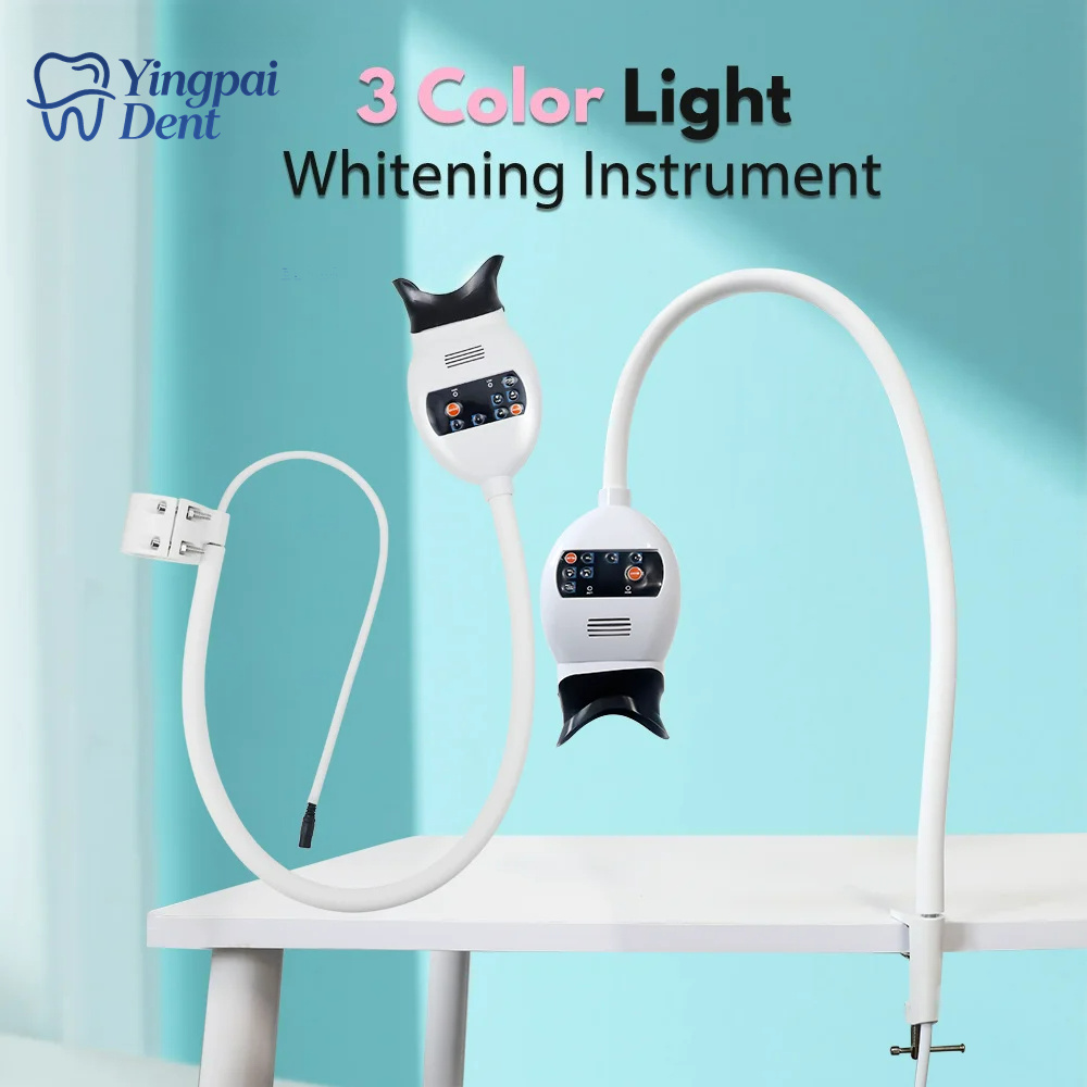 Adjustable 3 Colors LED Teeth  - Teeth Whitening Accelerator reseña y precio
