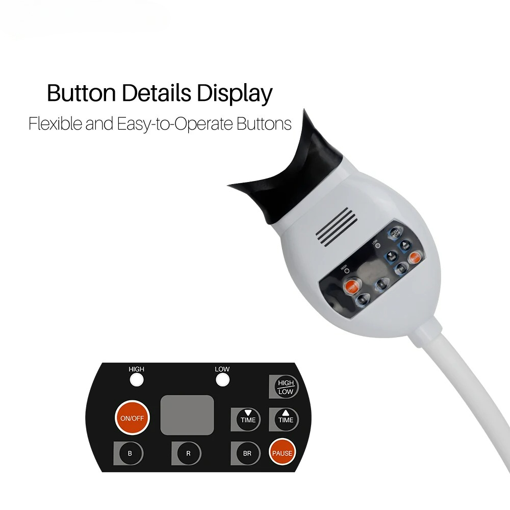 Adjustable 3 Colors LED Teeth  - Teeth Whitening Accelerator reseña y precio
