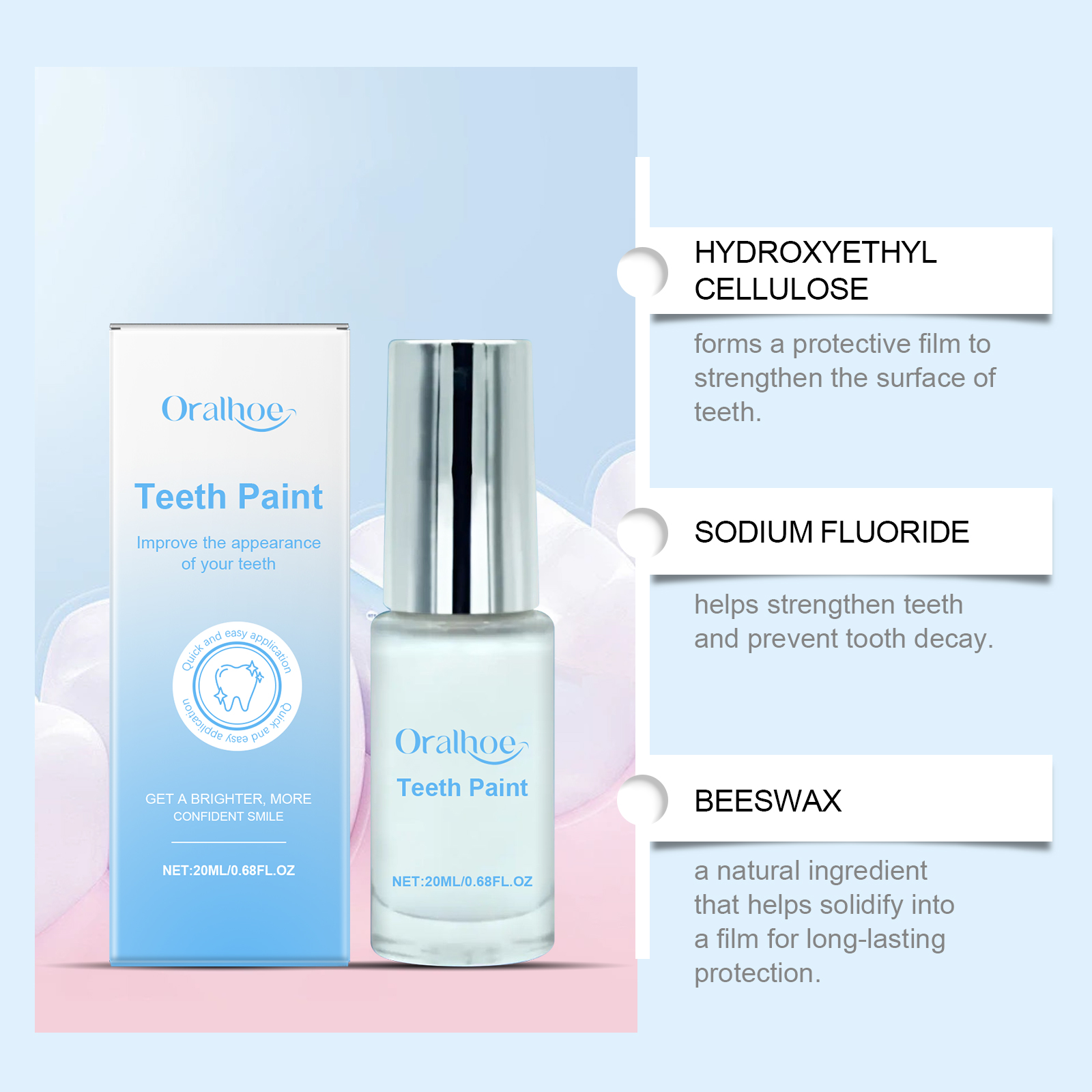20ml Teeth Whitening Paint - I - Teeth Paint Whitening reseña y precio