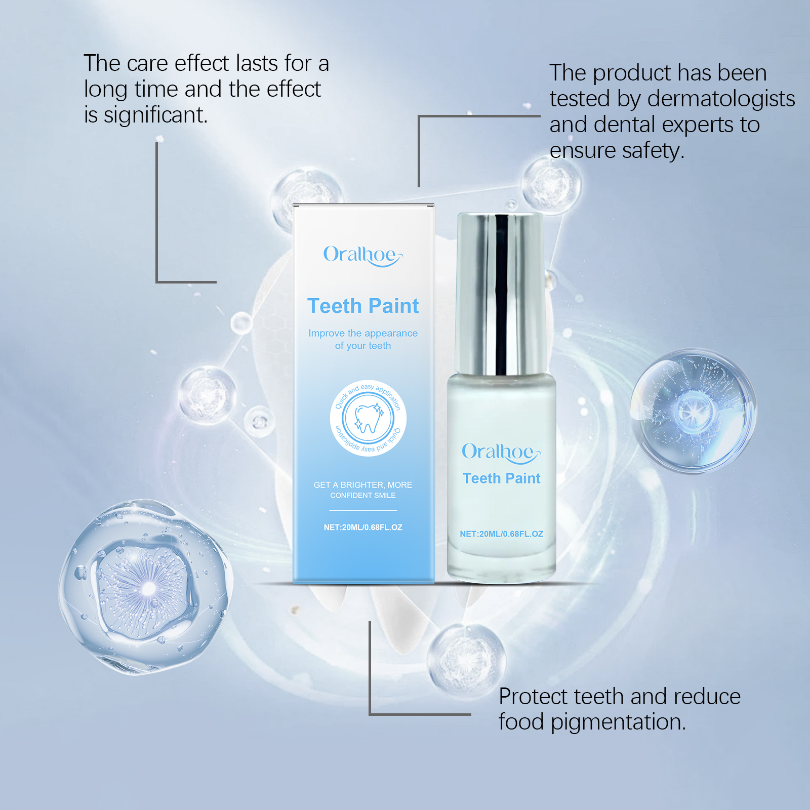 20ml Teeth Whitening Paint - I - Teeth Paint Whitening reseña y precio