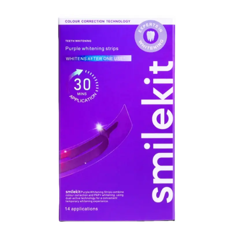 14 Pairs Purple Dental Strips  - Teeth Whitening Quotes reseña y precio