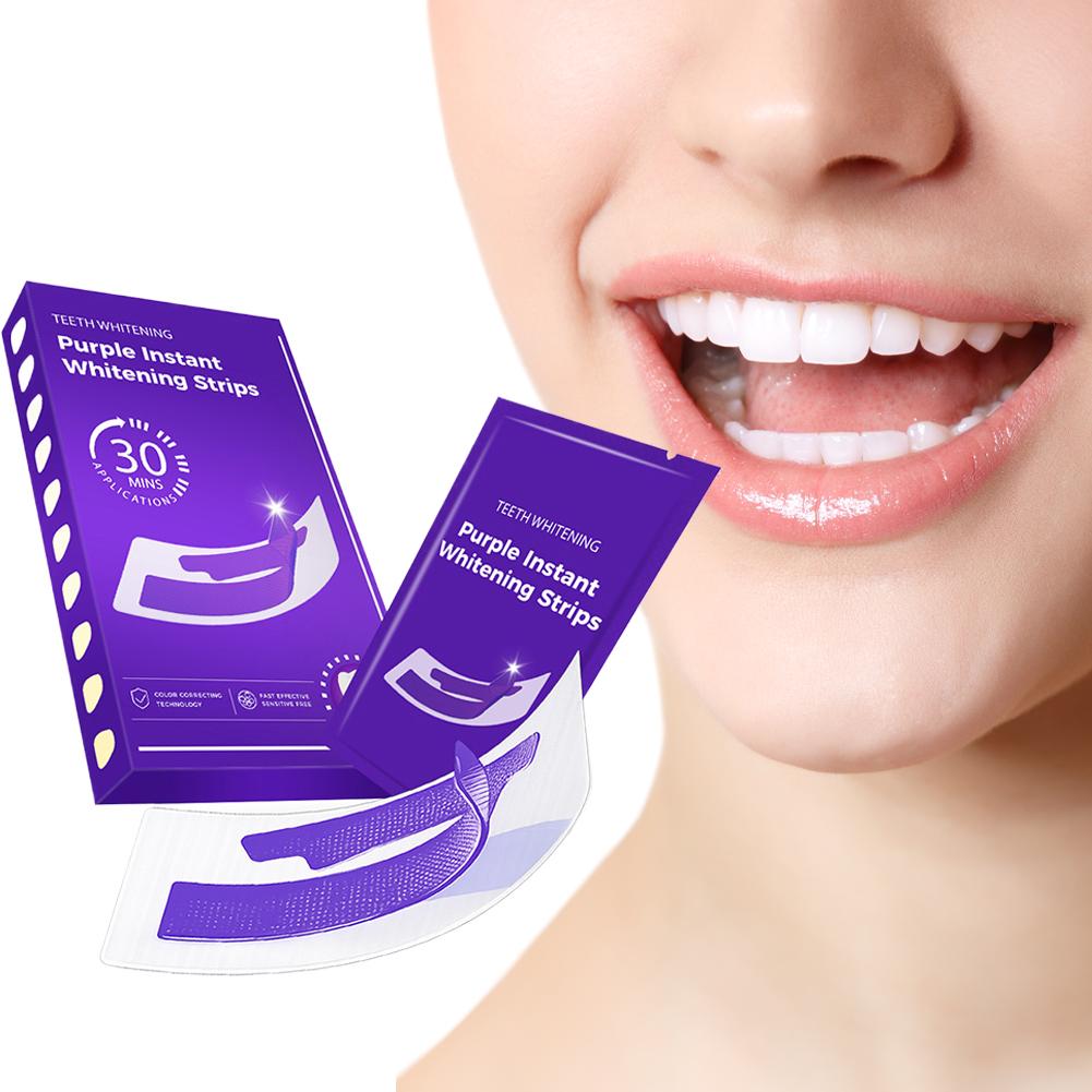 42Pairs Purple Teeth Whitening - Teeth Whitening Quotes reseña y precio